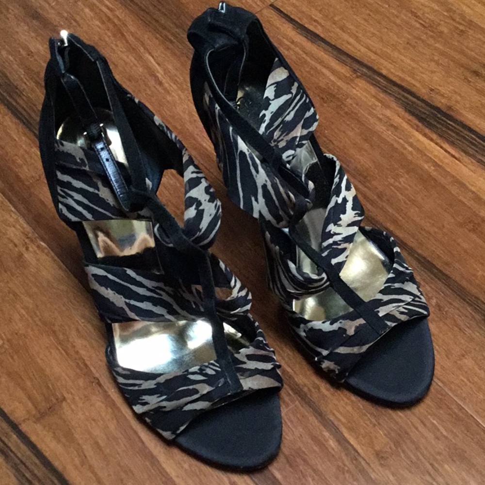 Guess Leopard Print Heels